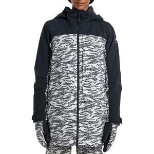 Burton Women's Prowess 2.0 Jacket, XS, True Black/Zebra Camo